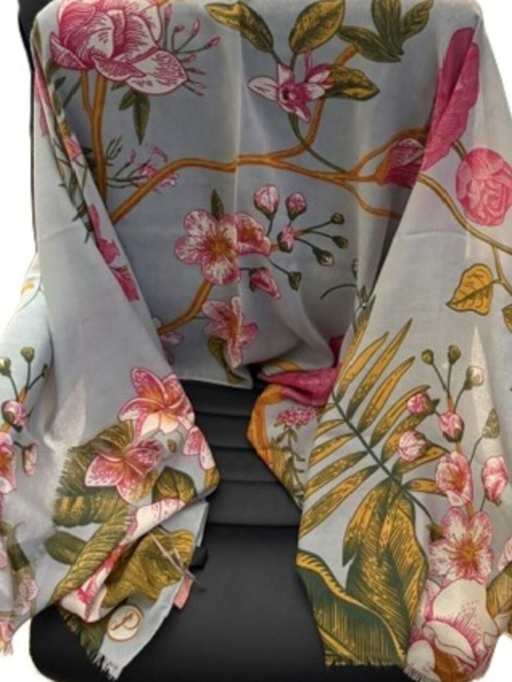 Powder Design Floral Jungle Print Scarf in Lavender NWT